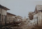 1862 - Vista da Rua da Cruz Preta (atual Quintino Bocaiúva), no centro de São Paulo