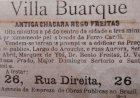 1890 - Anúncio de terrenos em mais um loteamento