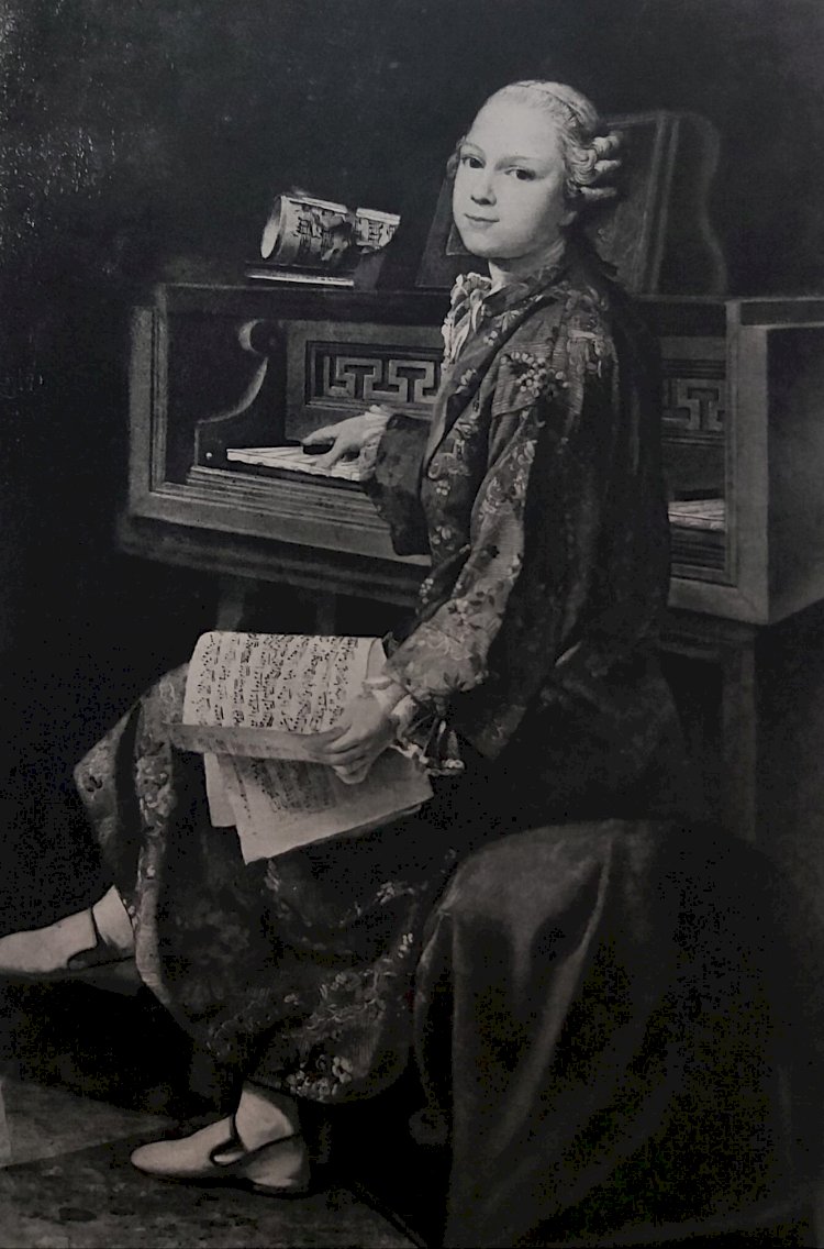 1769 - Mozart criança, com 11 anos de idade