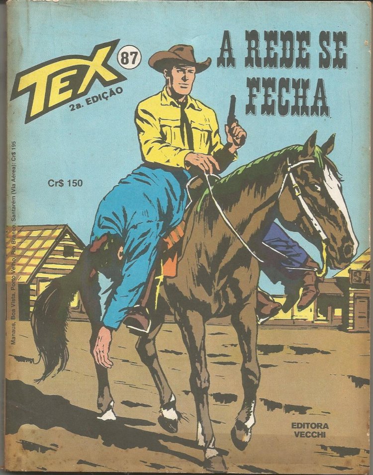 Compre aqui o Gibi - Tex 87 - A Rede se Fecha, Bonelli