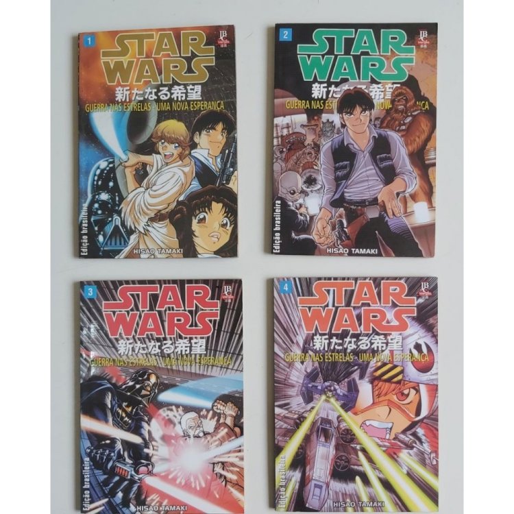 HQ - Star Wars Guerra nas Estrelas - Uma Nova Esperança (Número 1 ao 4)