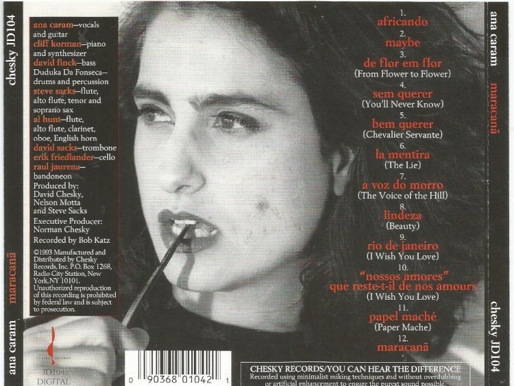 Compre aqui o Cd Ana Caram, Maracanã (Importado)