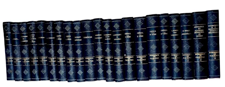 Coleção Humberto de Campos, 20 Volumes, Capa dura, Edição 1951
